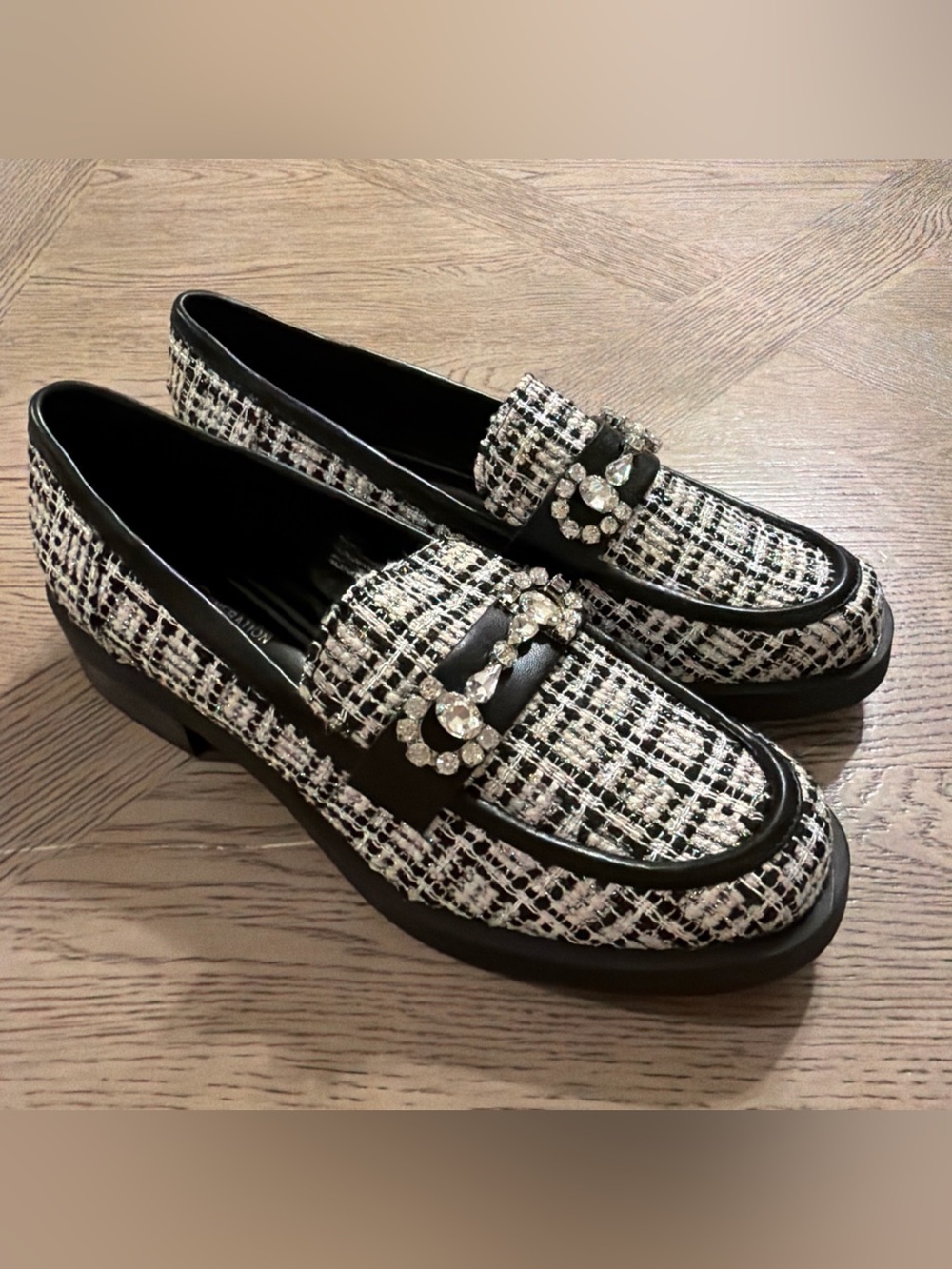 BCBGeneration Women's Carli Embellished Bit Loafers 10
